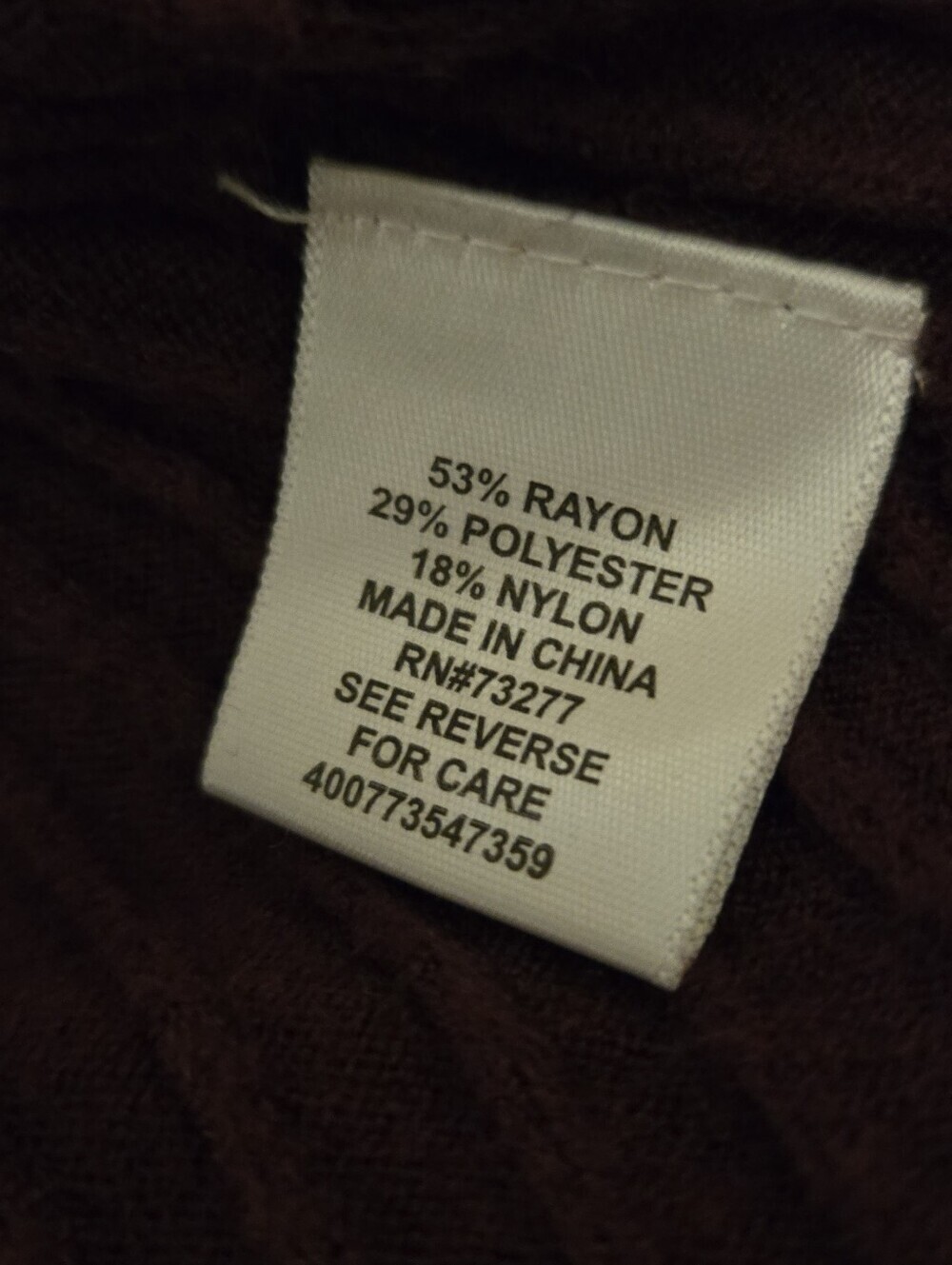 Turtleneck Sweater With Pelum Waist Berry Purple Size XL - Picture 3 of 9